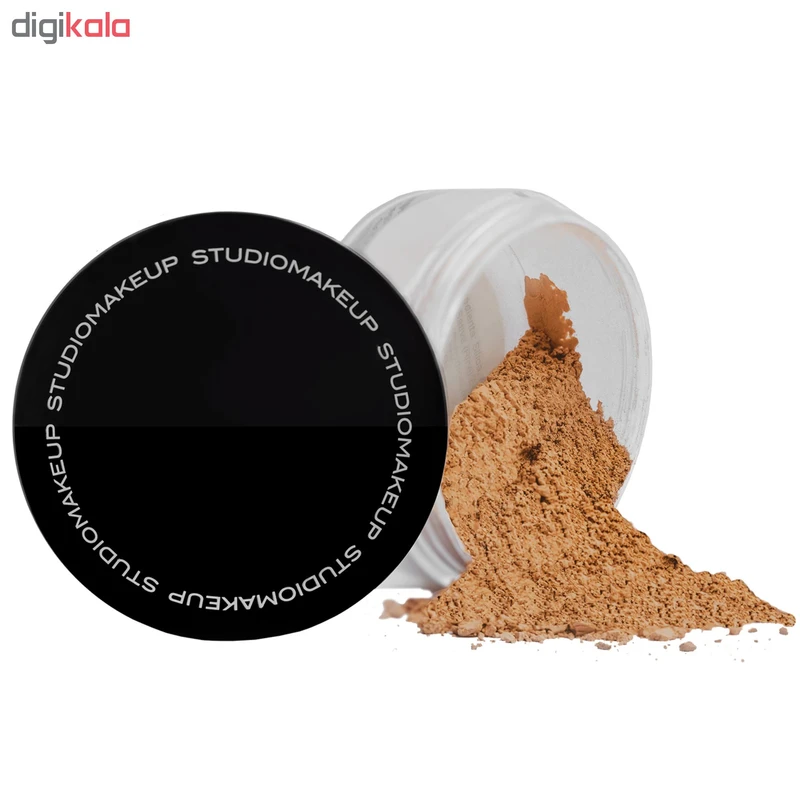 عکس شماره 4 : پودر تثبیت کننده آرایش استودیو میکاپ مدل soft focus شماره 02