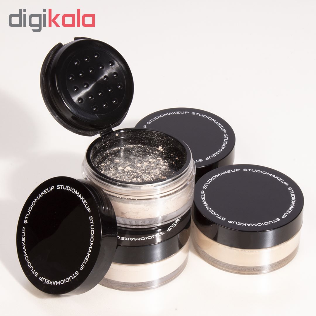 پودر تثبیت کننده آرایش استودیو میکاپ مدل Soft Focus شماره 04 -  - 4