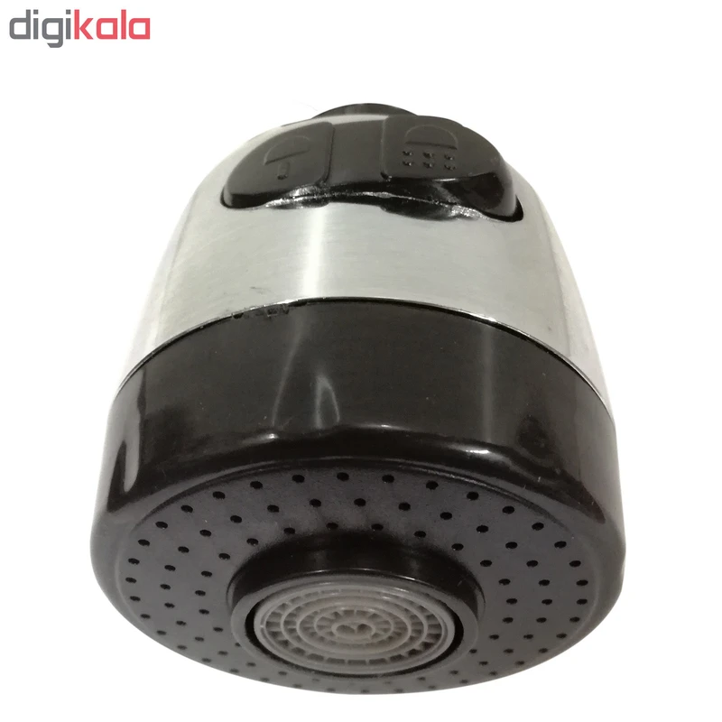 عکس شماره 2 : سر شیر و فشار شکن شیر آب ظرفشویی دکمه دار