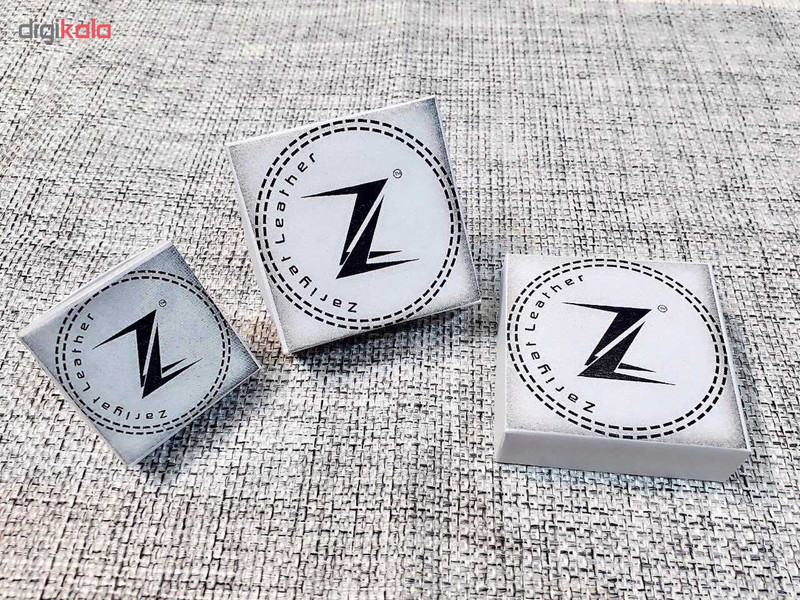 دستبند زنانه چرم ذاریات مدل مروارید کد 125 سایز L