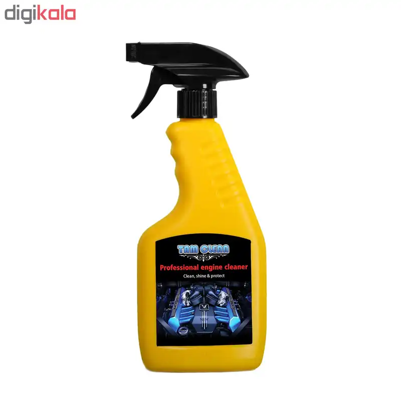 اسپری تمیزکننده موتور خودرو تام کلین مدل TC-480YENG حجم 480 میلی لیتر