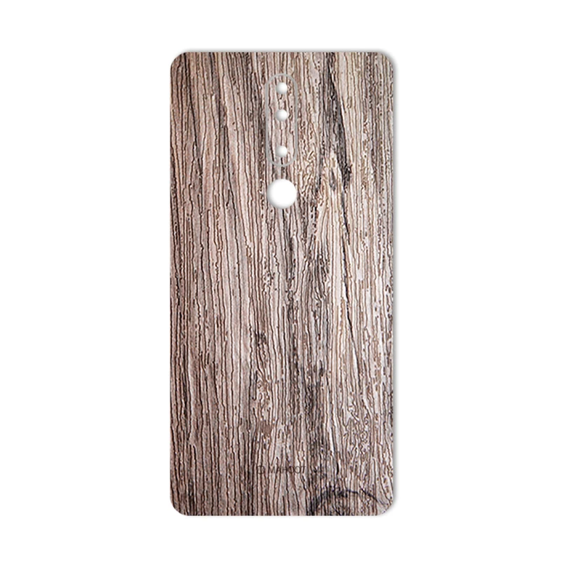 برچسب پوششی ماهوت طرح Walnut-Texture مناسب برای گوشی موبایل نوکیا 3.1plus