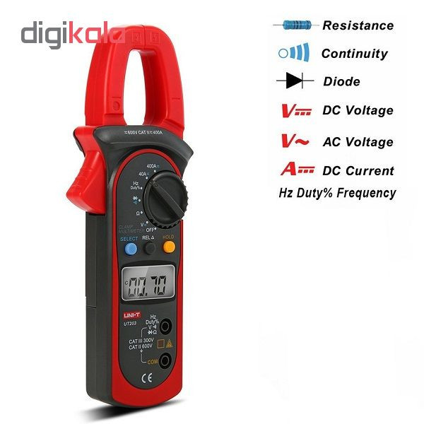 مولتی متر کلمپی یونی تی مدل UT203