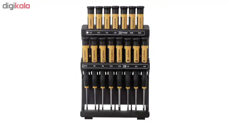 مجموعه 15 عددی پیچ گوشتی ساعتی پروکسون مدل 28148