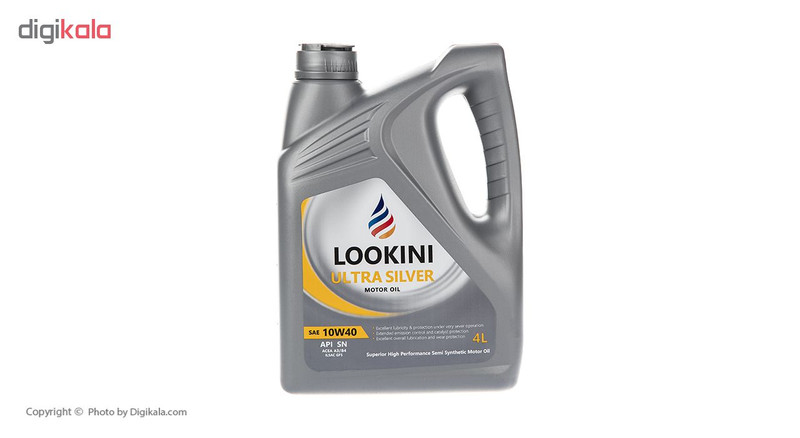 روغن موتور خودرو لوکینی مدل Ultra Silver-10W40 حجم 4 لیتر