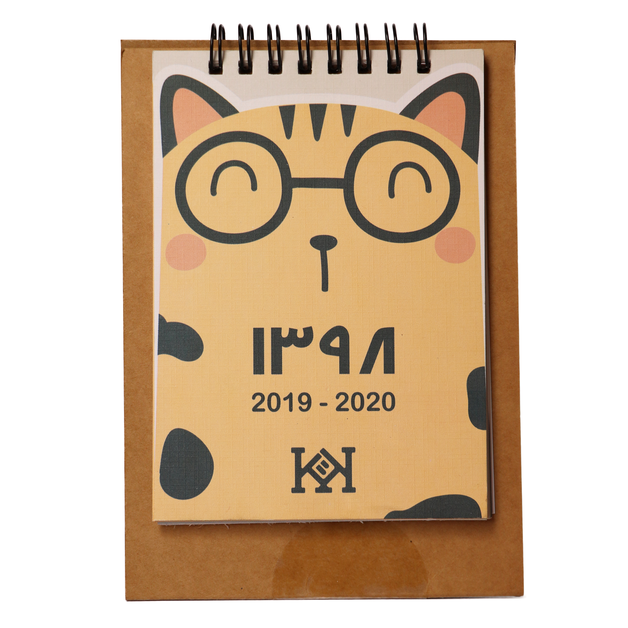 تقویم رومیزی سال 1398 طرح گربه