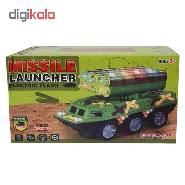 تانک اسباب بازی مدل War king کد 012