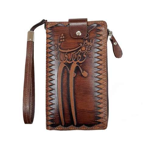 کیف پول مردانه چرم نگار کد CN-601111