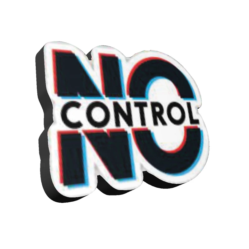 استیکر تزئینی موبایل طرح No Control