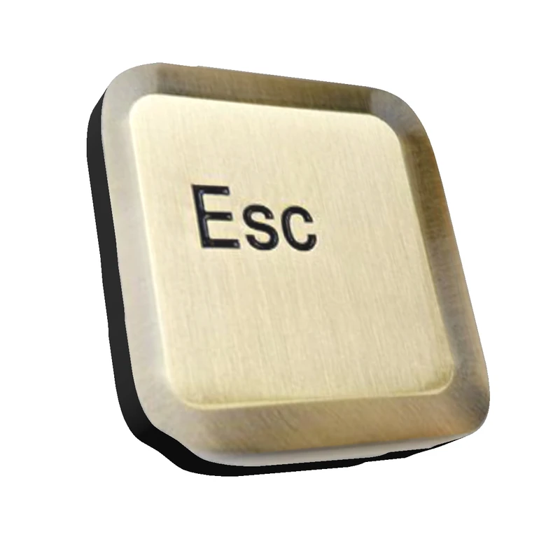 استیکر تزئینی موبایل طرح Esc