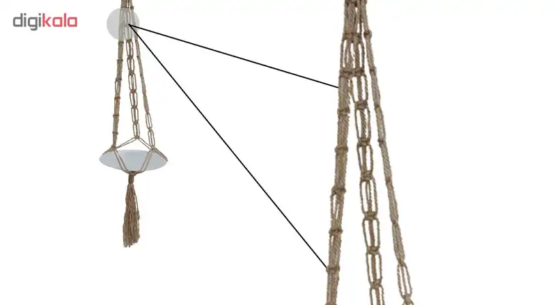 اویز گلدان مدل 002