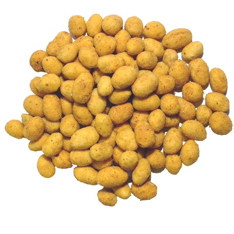 بادام زمینی کاری فله مقدار 250 گرم