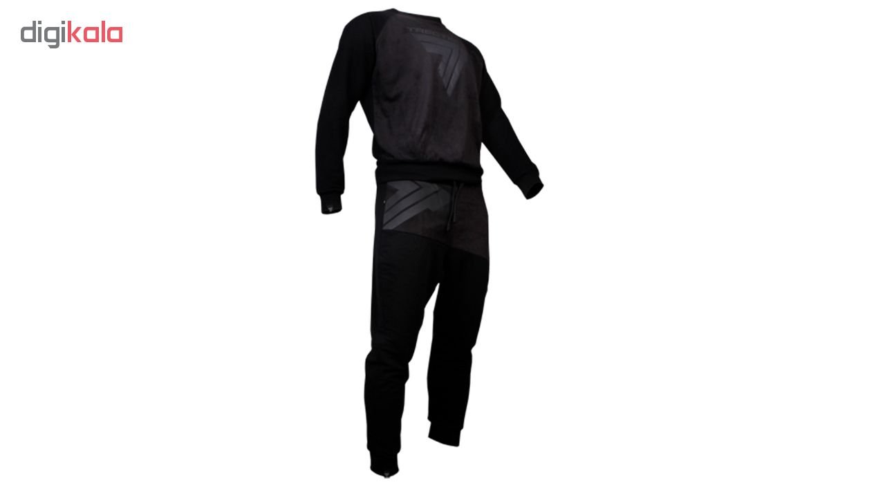 ست سویشرت و شلوار ترک ویر مدل Black On Black