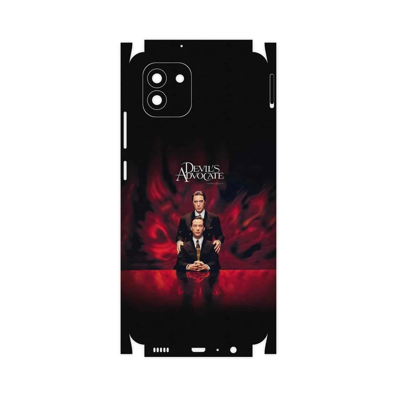 برچسب پوششی ماهوت مدل The Devils Advocate-FullSkin مناسب برای گوشی موبایل سامسونگ Galaxy A03