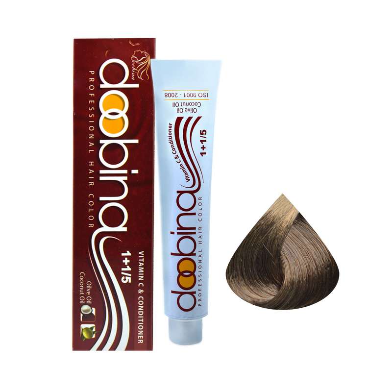 رنگ موی دوبینا شماره 7.685 حجم 100 میلی لیتر رنگ تنباکویی طلایی متوسط