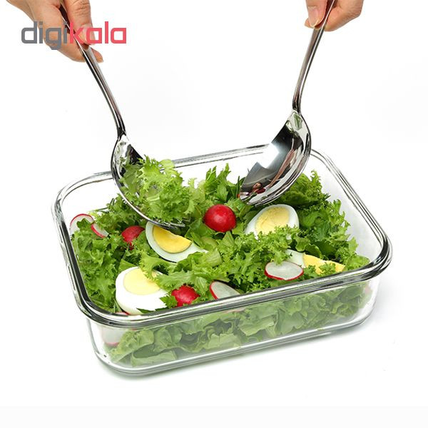 ظرف نگهدارنده گلس لاک مدل GL-08 مجموعه 5 عددی