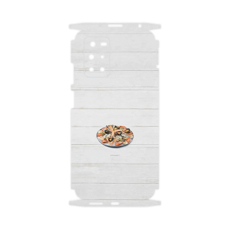 برچسب پوششی ماهوت مدل Seafood-FullSkin مناسب برای گوشی موبایل شیائومی Redmi Note 11 4G