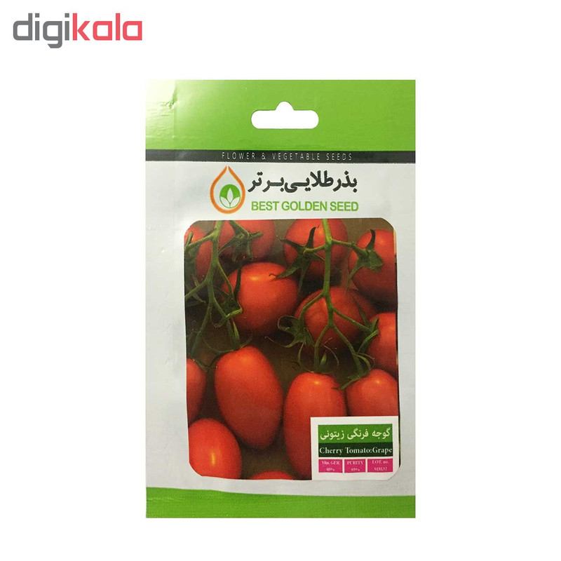 بذر گوجه فرنگی بذر طلایی برتر کد P-G-BZT-06 مجموعه 6 عددی