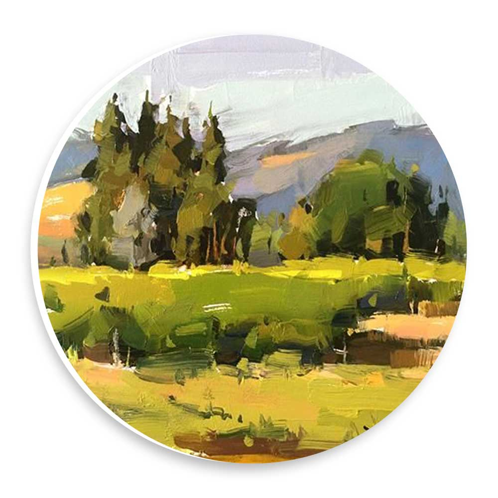  دیوارکوب طرح نقاشی مزرعه مدل wtb1093