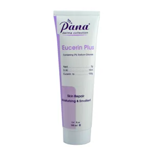 کرم مرطوب کننده پانا مدل Eucerin plus حجم 100 میلی لیتر