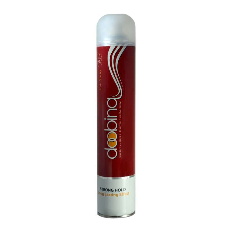 اسپری حالت دهنده مو دوبینا مدل strong hold حجم 500 میلی لیتر