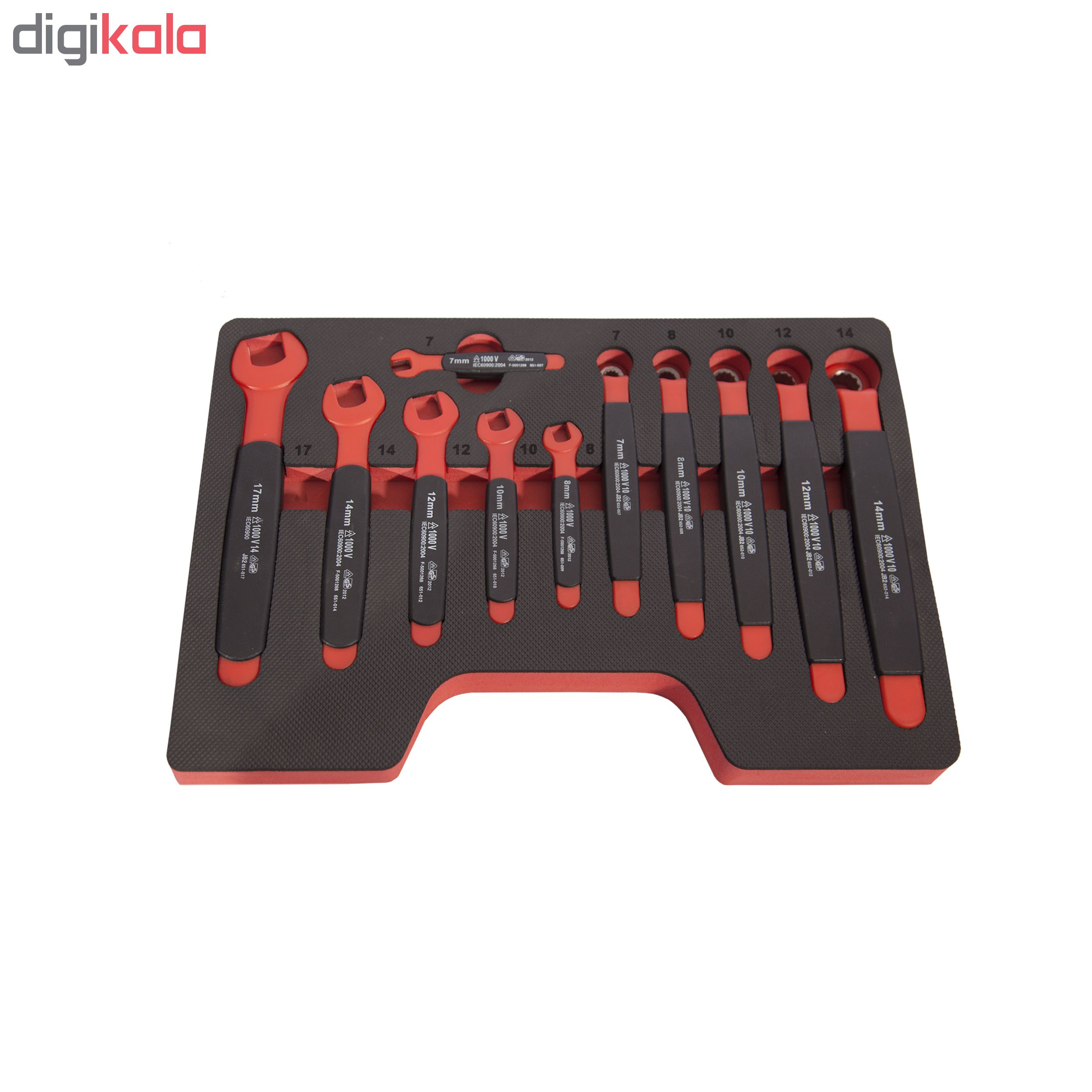 مجموعه  11عددی آچار  مدل CT4