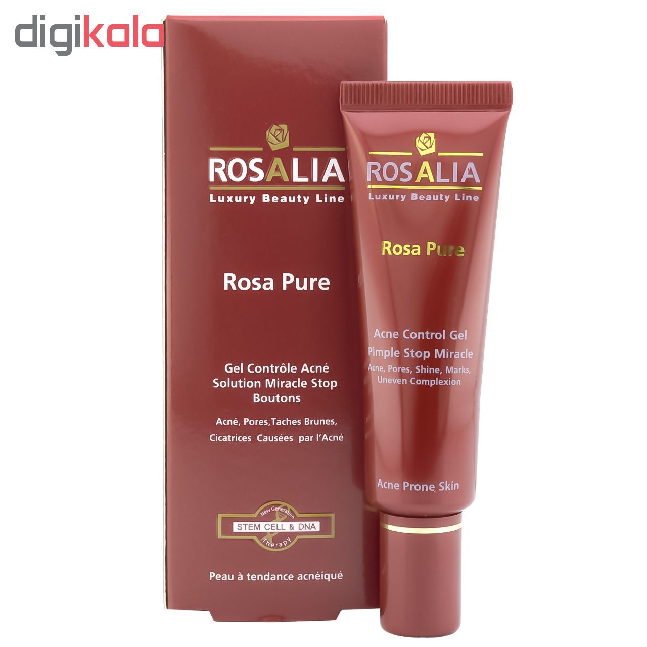 ژل ضد آکنه رزالیا مدل Rosa Pure حجم 30 میلی لیتر -  - 3