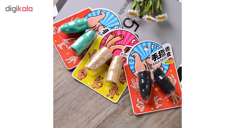 پاک کن طرح انگشت کد 3078 بسته 2 عددی