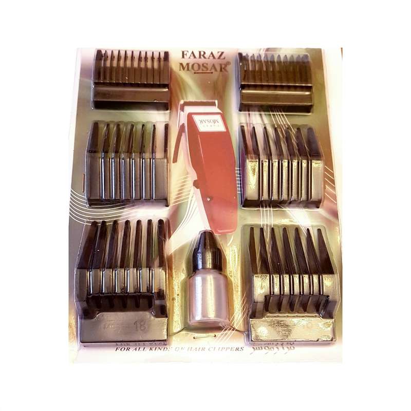 شانه ماشین اصلاح مدل FARAZ بسته 6 عددی