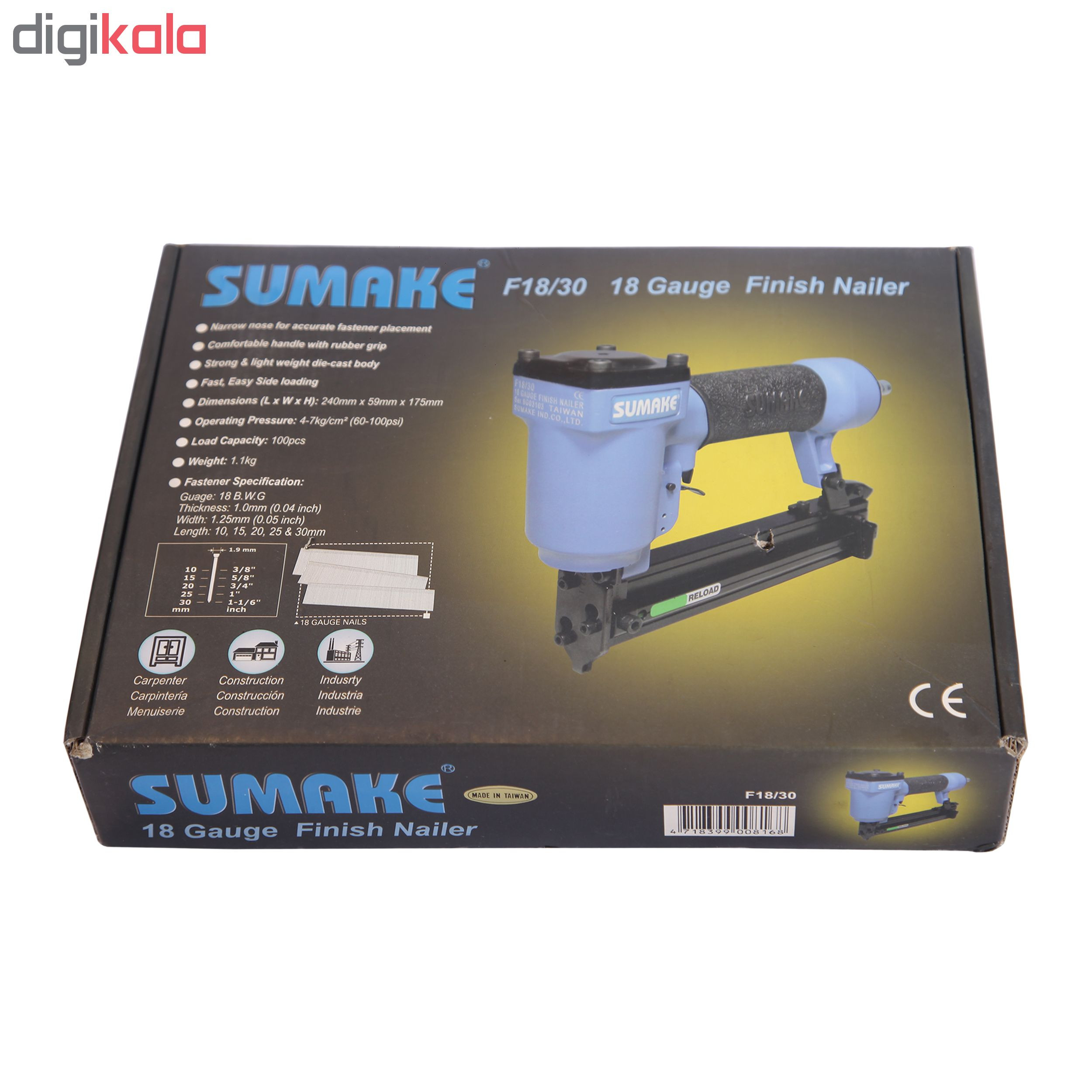 میخ کوب بادی سوماک مدل 18/30