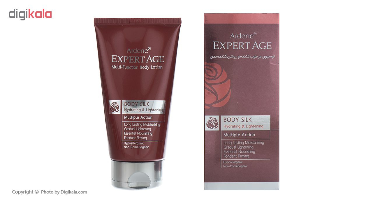 لوسیون مرطوب کننده و روشن کننده بدن آردن سری Expert Age حجم 150 میلی لیتر