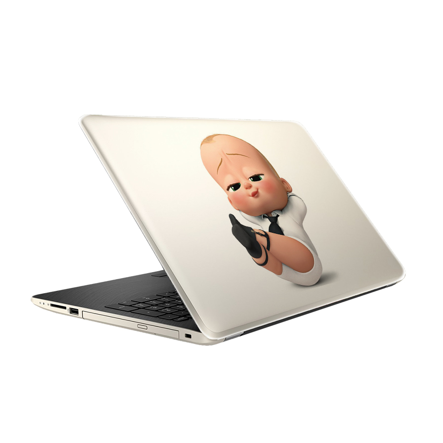 استیکر لپ تاپ فلوریزا طرح کارتون بچه رئیس مدل ML008 مناسب برای لپ تاپ 15.6 اینچ