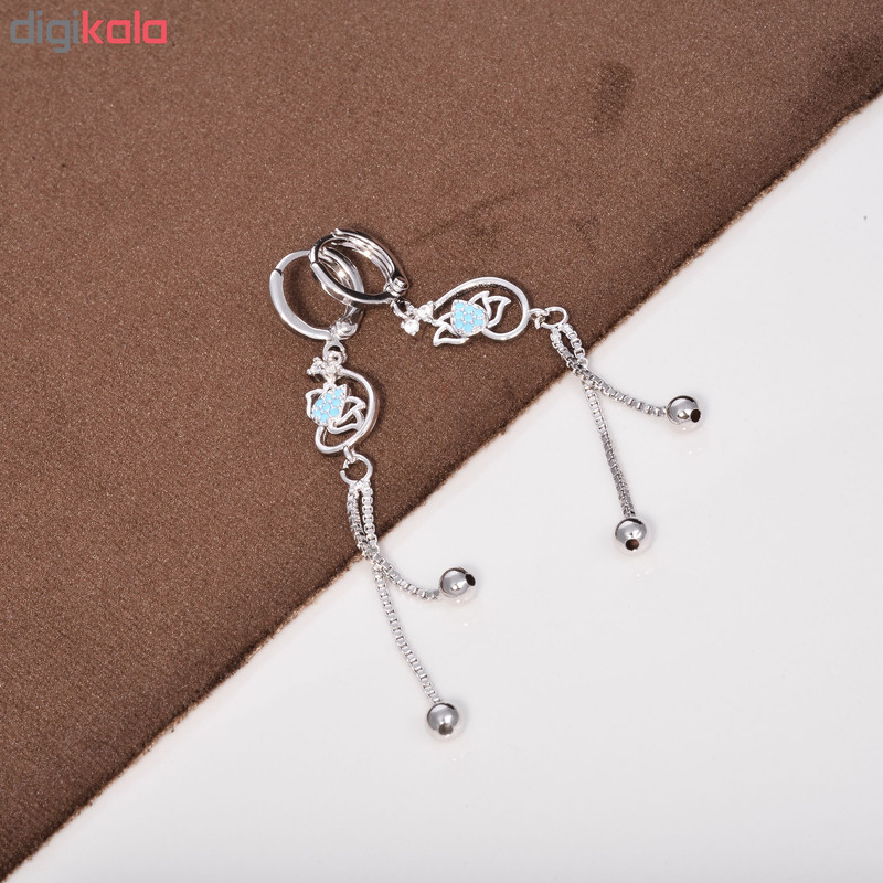 گوشواره زنانه طرح گل کد GO1126