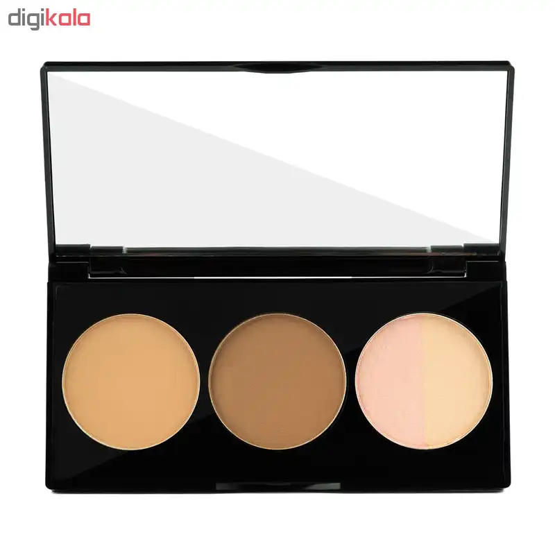 پالت کانتورینگ و هایلایتینگ استودیو میکاپ مدل SFS شماره 01