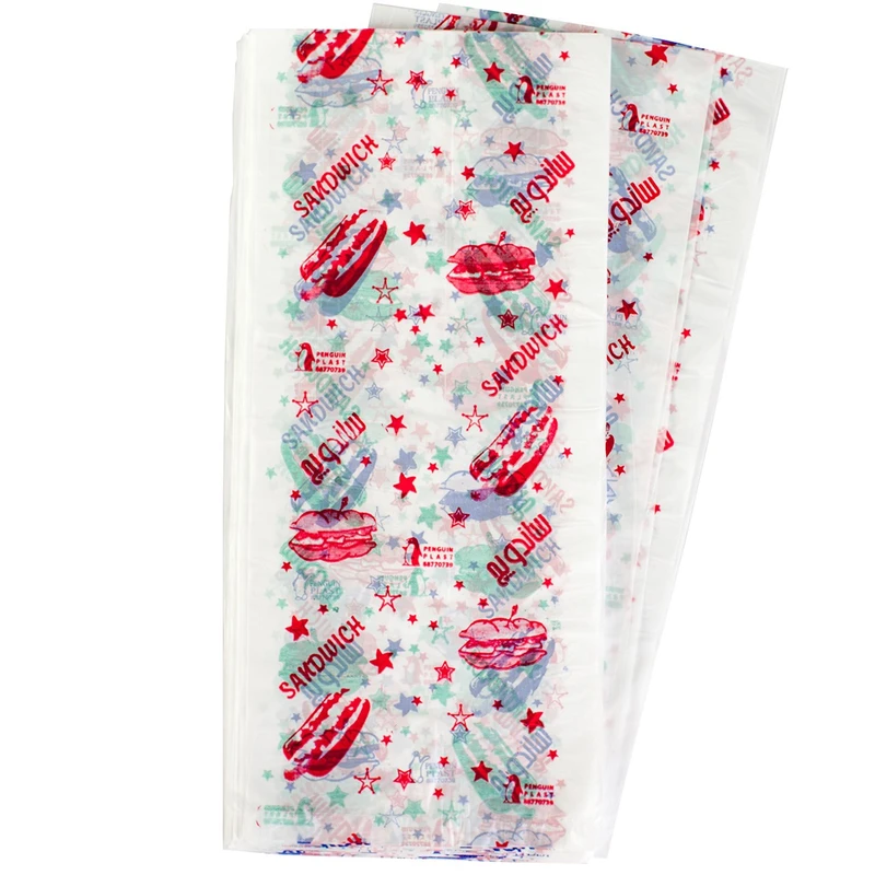 پاکت یکبار مصرف ساندویچ پنگوئن بسته 1000 عددی