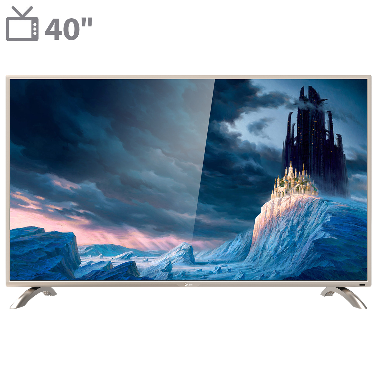 تلویزیون ال ای دی جی پلاس مدل GTV-40GH412A سایز 40 اینچ