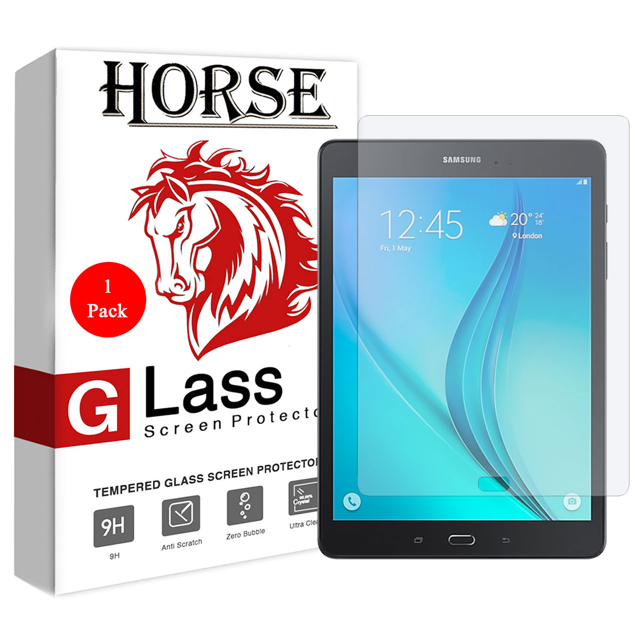 محافظ صفحه نمایش گلس هورس مدل UCC مناسب برای تبلت سامسونگ Galaxy Tab A 9.7 T555