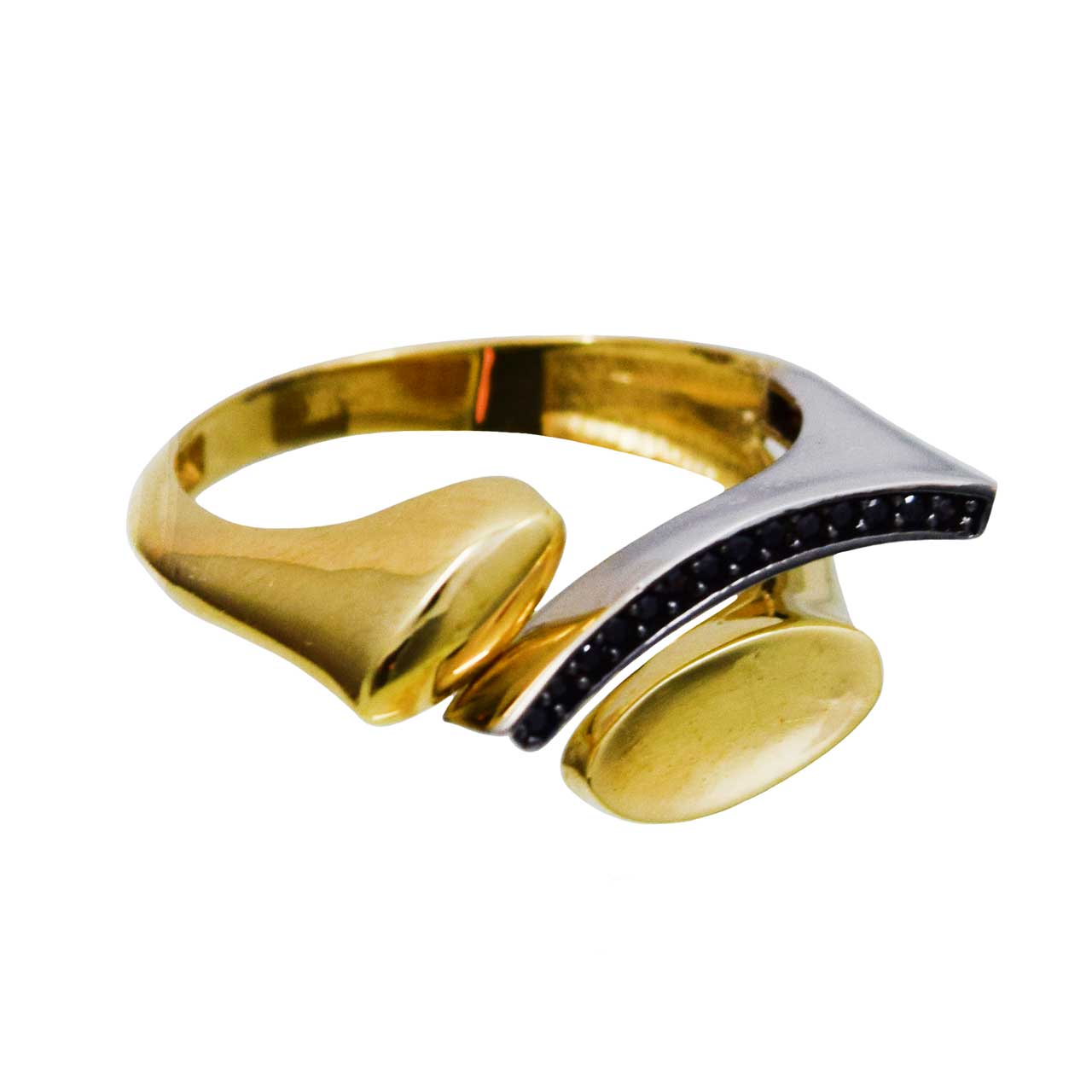 انگشتر طلا 18 عیار کانیار گالری مدل AG27