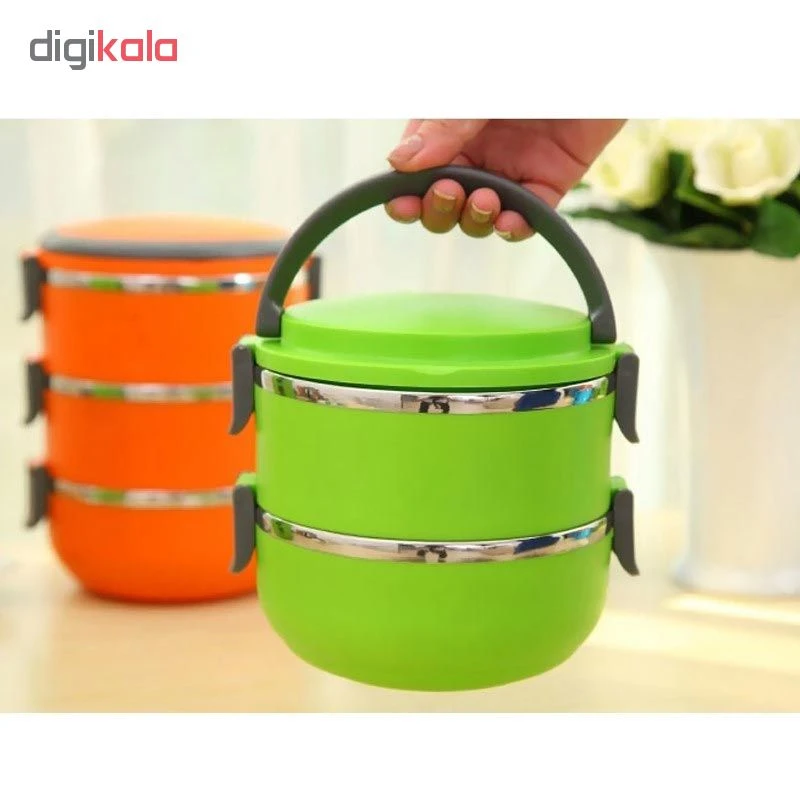 عکس شماره 6 : ظرف غذا مدل لانچ باکس کد 1002277