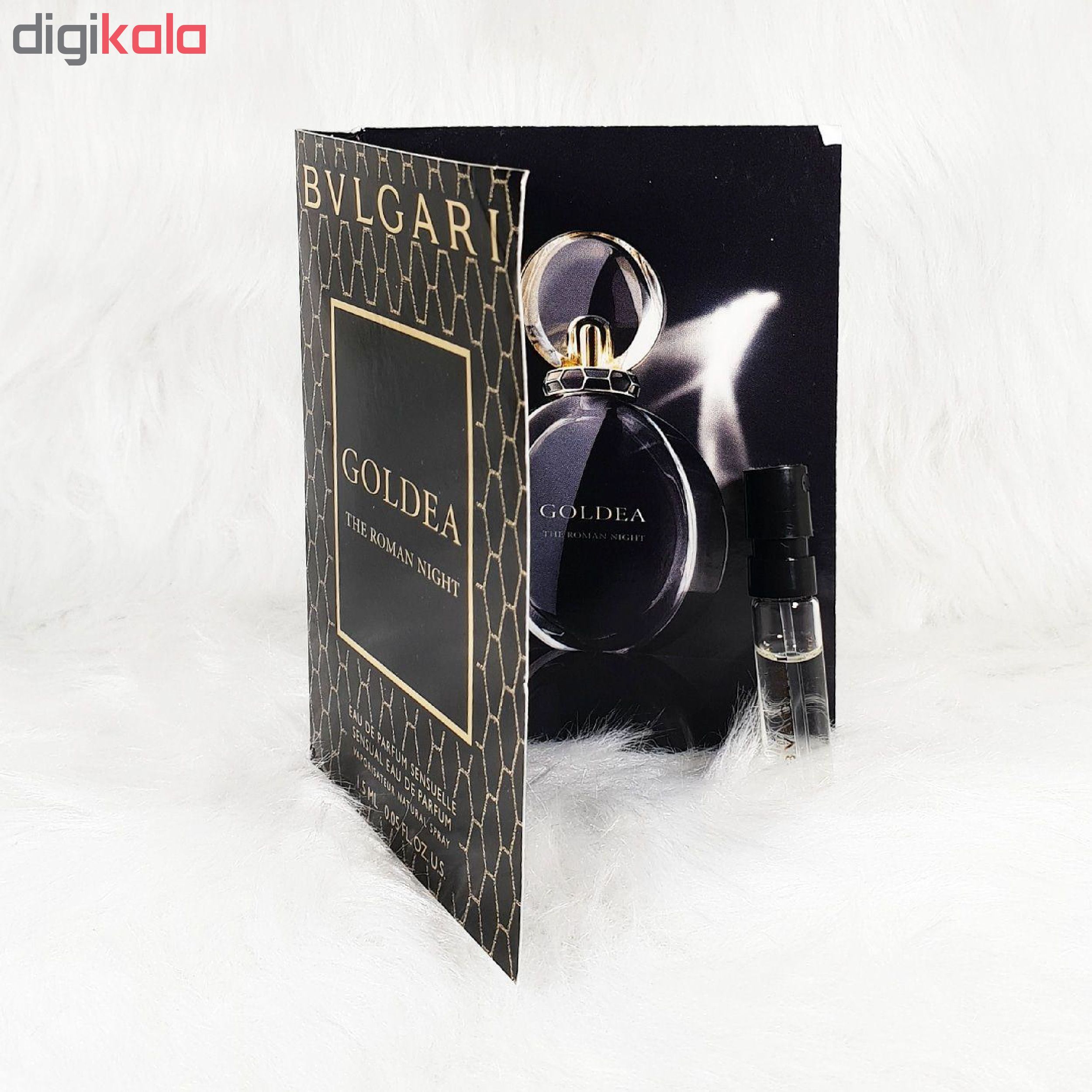 عطر جیبی زنانه بولگاری مدل Goldea The Roman Night حجم 1.5 میلی‌لیتر