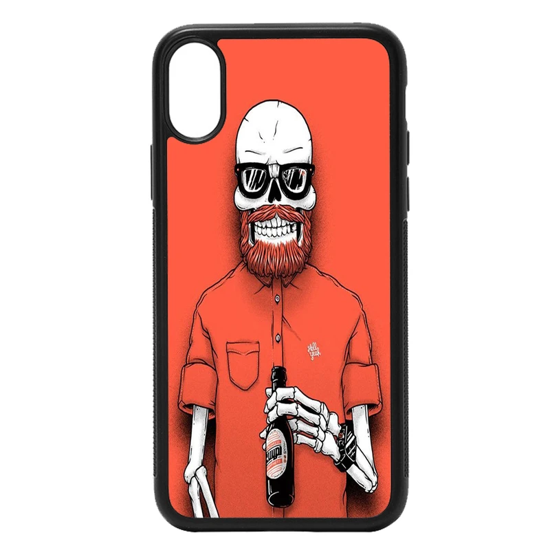 کاور طرح اسکلت کد 7158 مناسب برای گوشی موبایل اپل iphone x/xs