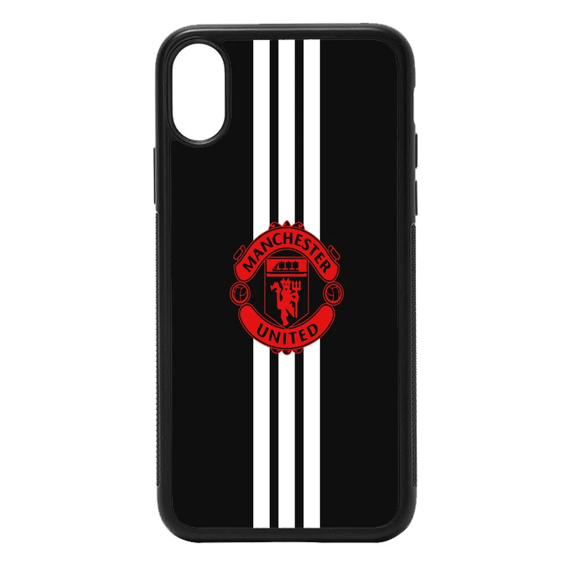 کاور طرح منچستر یونایتد کد 7227 مناسب برای گوشی موبایل اپل iphone x/xs