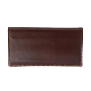 کیف پول مردانه ساینا چرم مدلY200 رنگ قهوه ای تک سایز