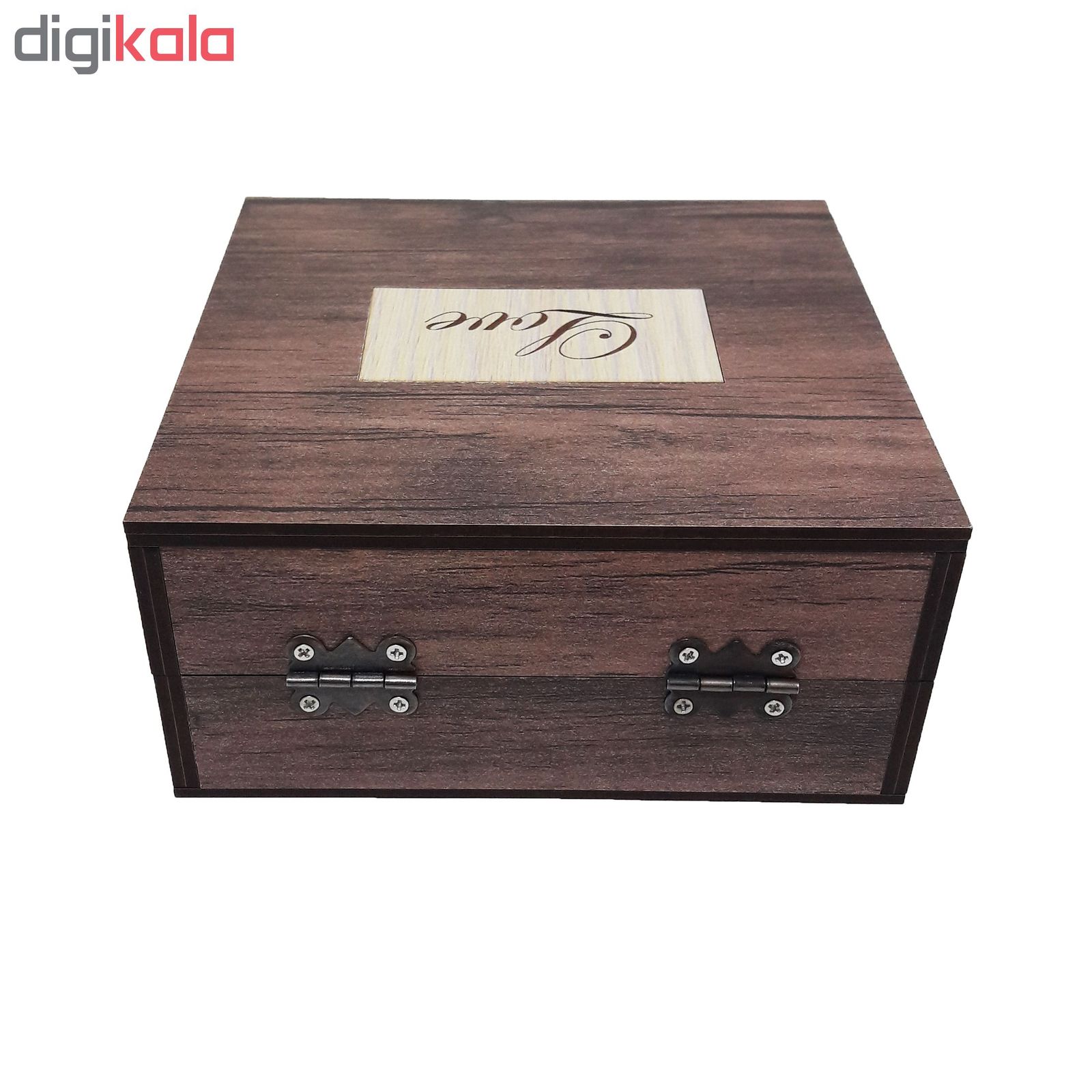 جعبه هدیه چوبی کادو آیهان باکس مدل 32