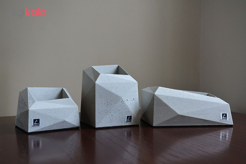 گلدان استودیو اشل مدل E1 مجموعه 3 عددی