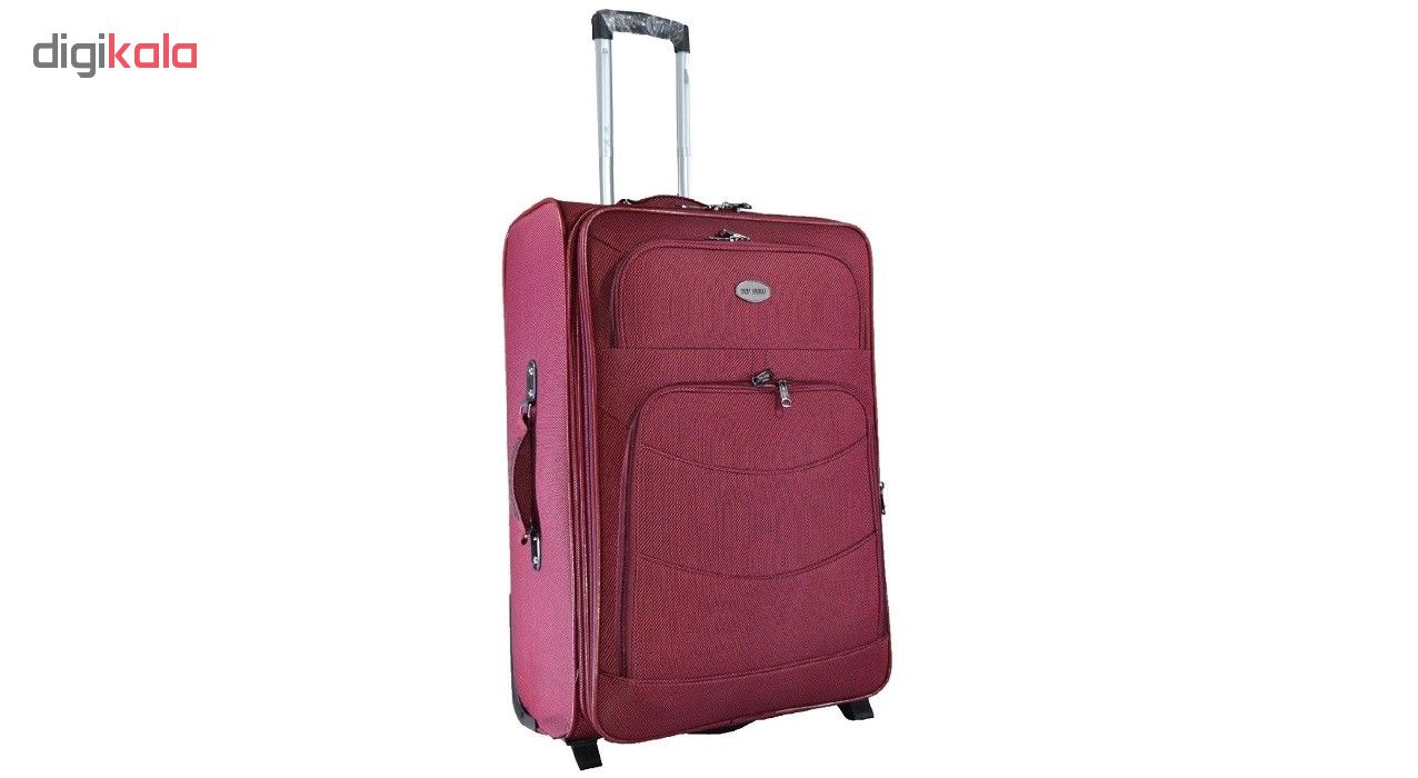 چمدان تاپ یورو  مدل A01 سایز متوسط