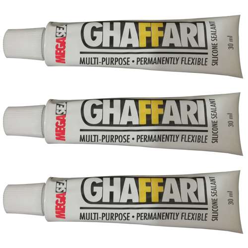 چسب آکواریم غفاری کد 03 وزن 30 گرم بسته 3 عددی