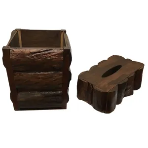ست سطل و جعبه دستمال کاغذی مدل SORKA