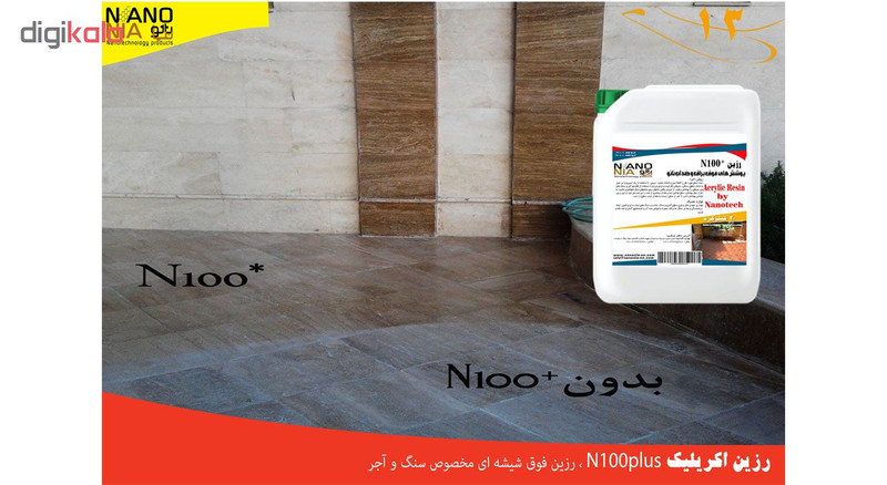 محلول آب بندی و ایزولاسیون فوری سطوح نانونیا مدل N100-plus حجم ۲۰ لیتر