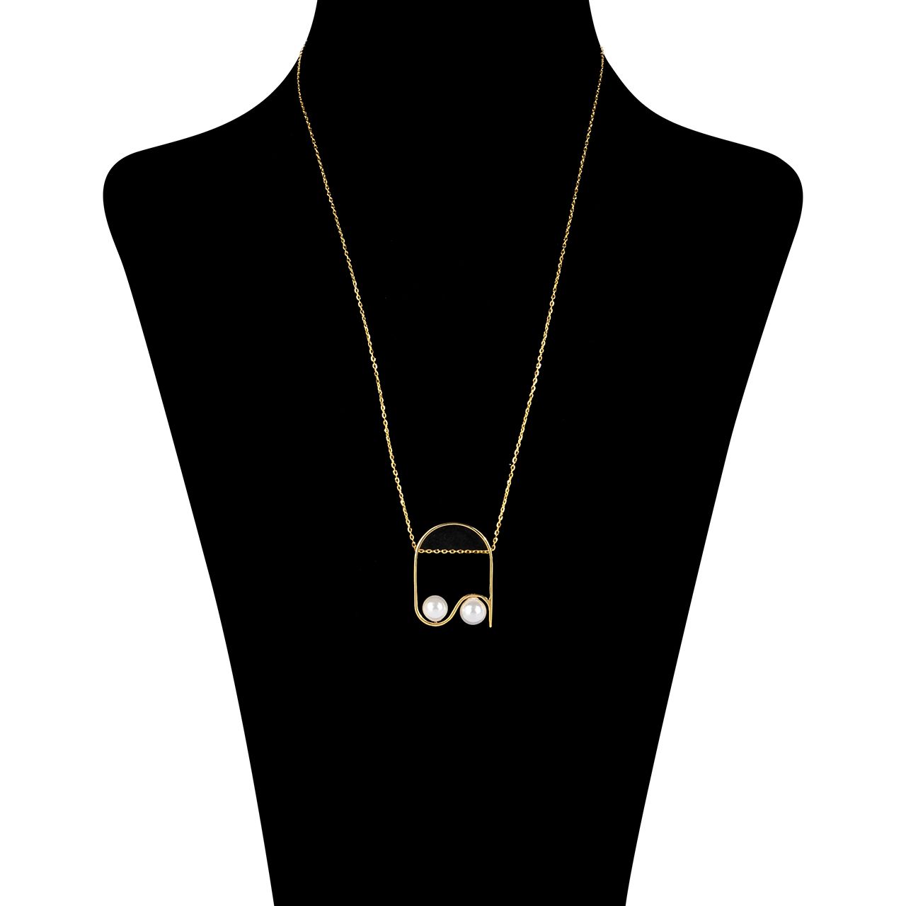 گردنبند طلا 18 عیار زنانه مایا ماهک مدل MM0911 -  - 1